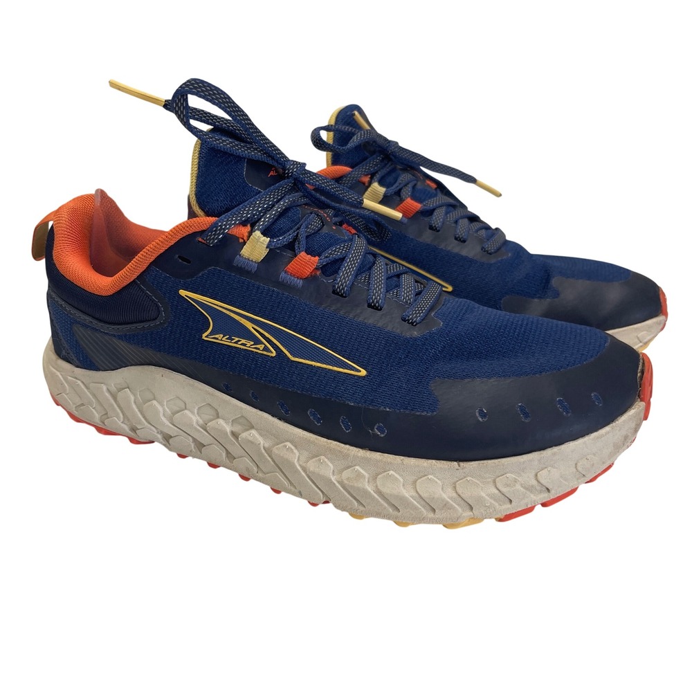 Altra Outroad 2 Running Shoes Womens 9 Blue Orange Trail Sneakers AL0A82CY445